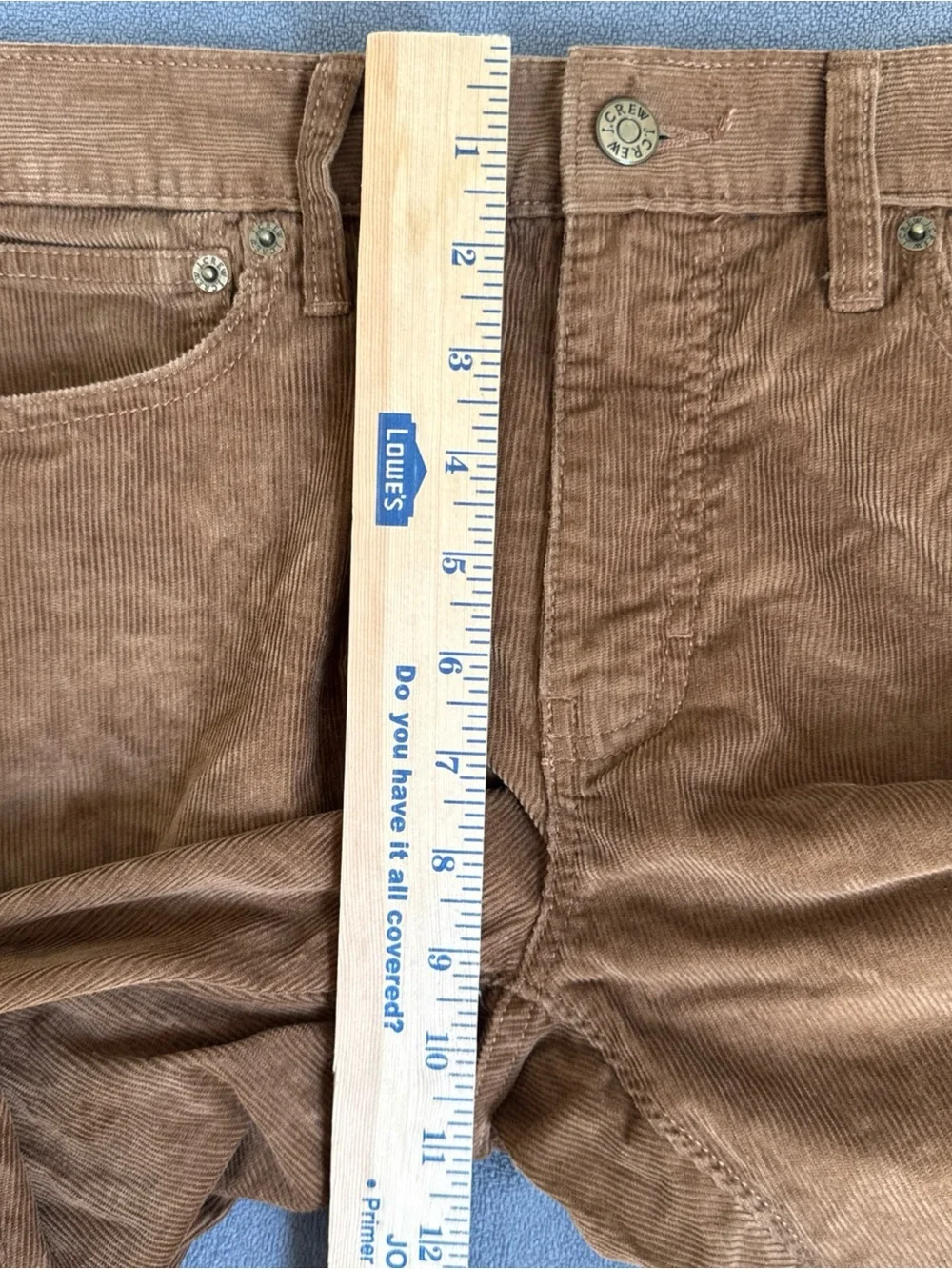 J. Crew Men’s Corduroy Pants in Brown Size 29/32
